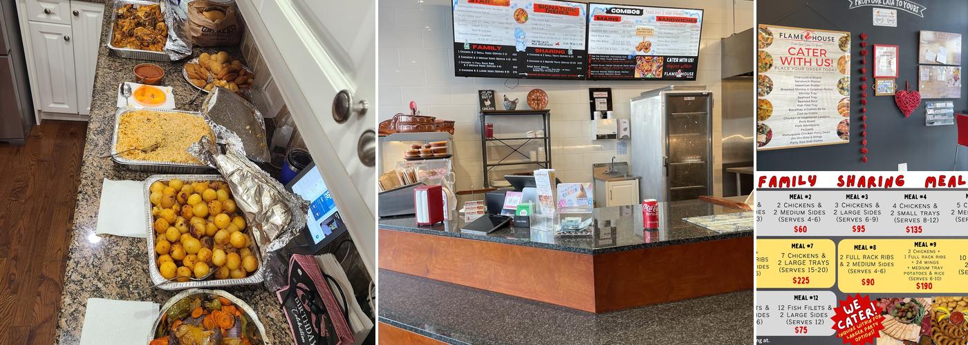 Flame House Grill Menu