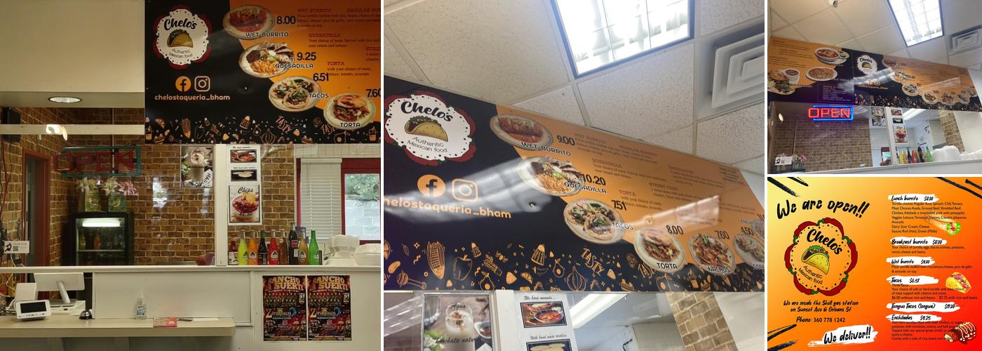 Chelo's Menu