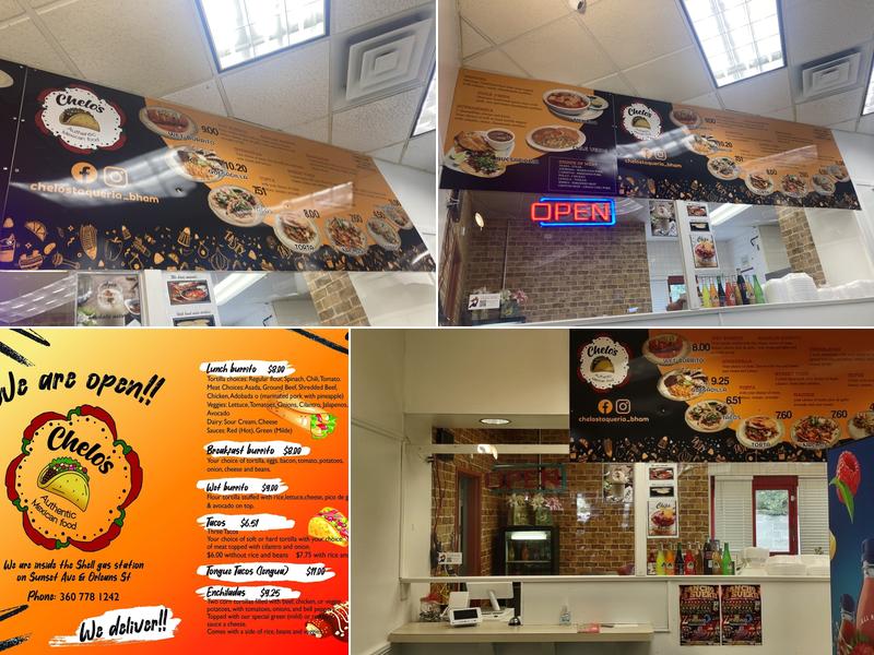 Chelo's Menu