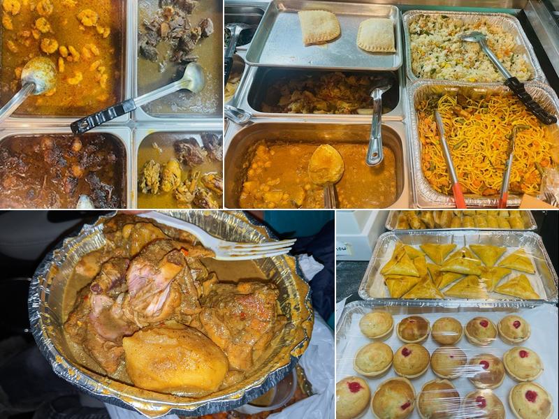 Carribean style cuisine and roti shop