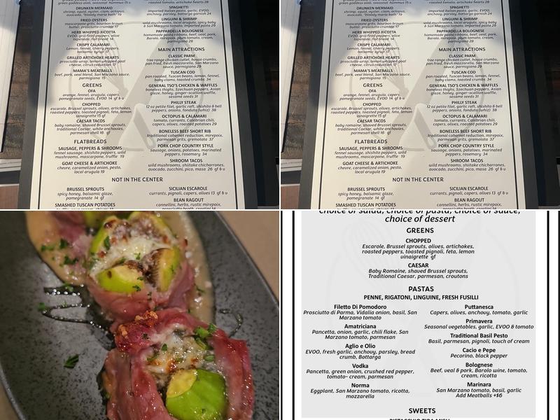 skratch kitchen Menu