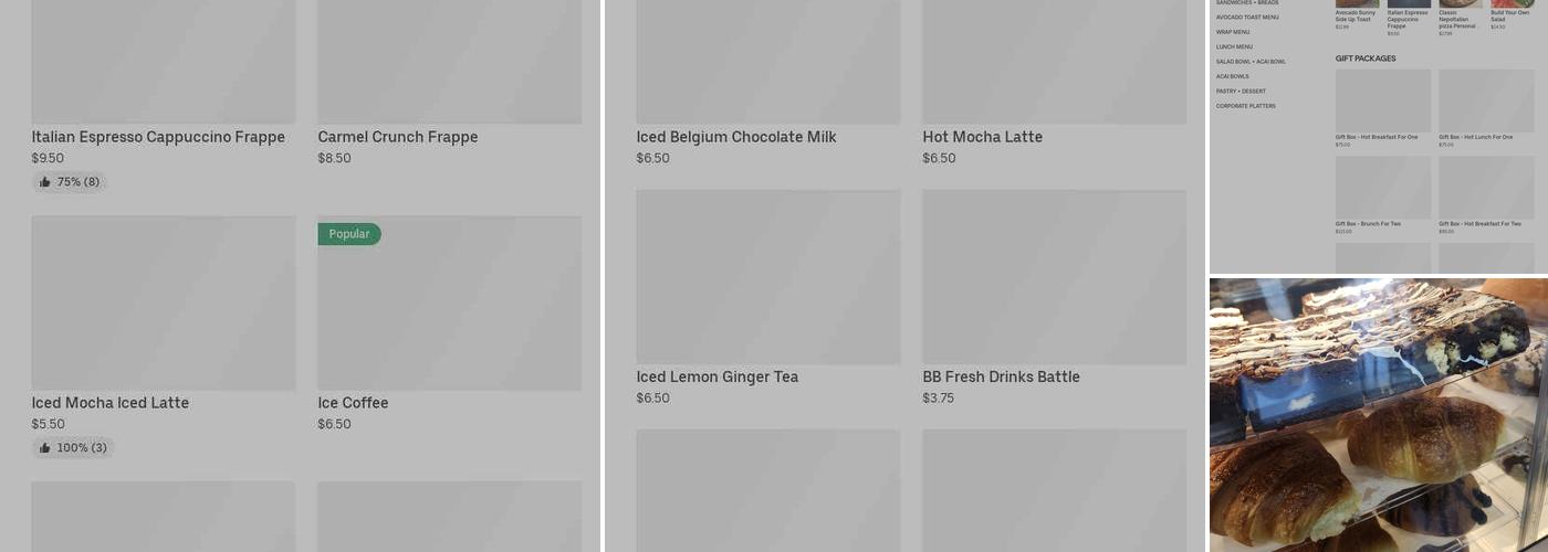 BROOKLYN BAGEL BP Menu