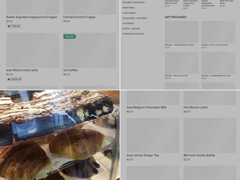 BROOKLYN BAGEL BP Menu