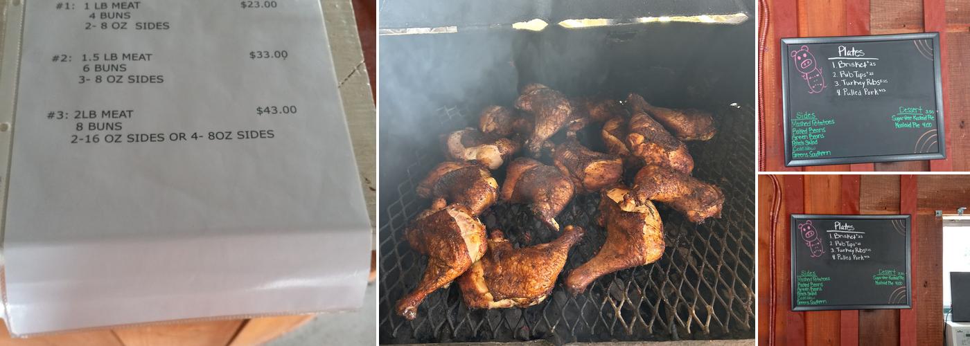 Big Stacks Pit Stop LLC Menu