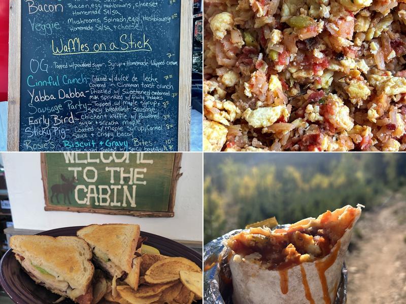 Log Cabin Breakfast Burritos