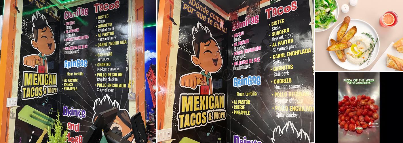 Taqueria D&K Menu