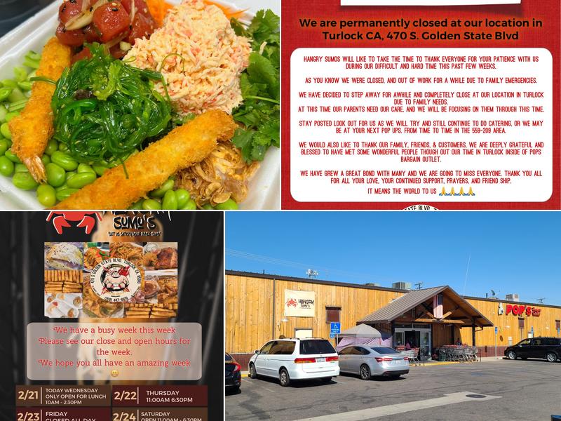 Hangry Sumos 464 S Center St, Turlock