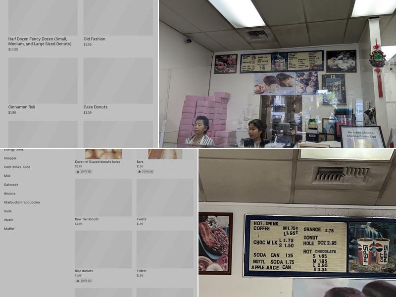 JR’s Donuts Menu