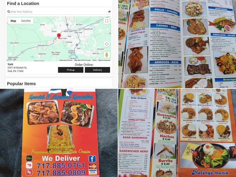 Rice & Beans II Menu