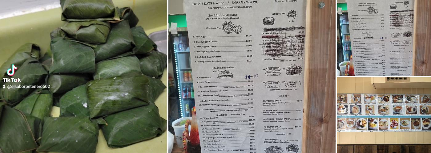 El Sabor Petenero Menu