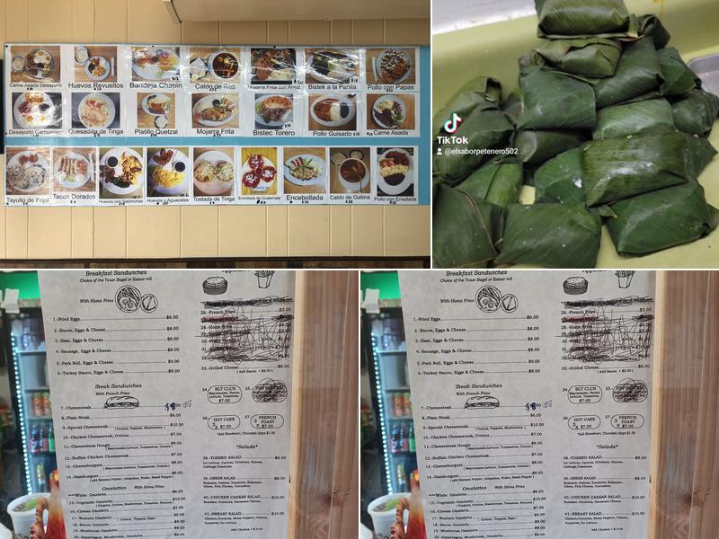 El Sabor Petenero Menu