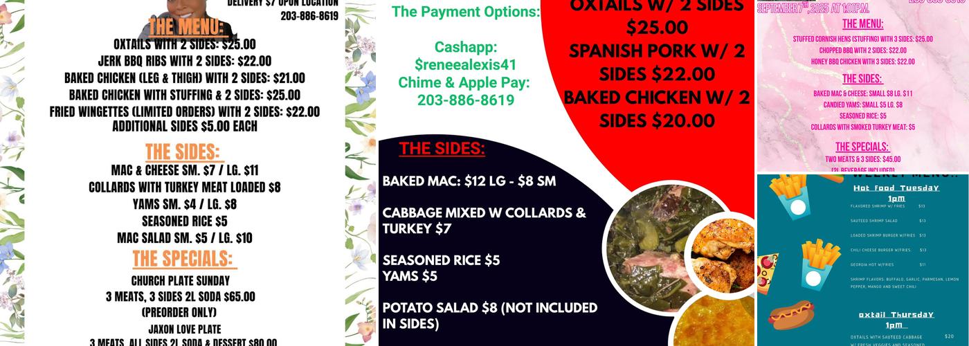 Lexxi Kitchen Menu