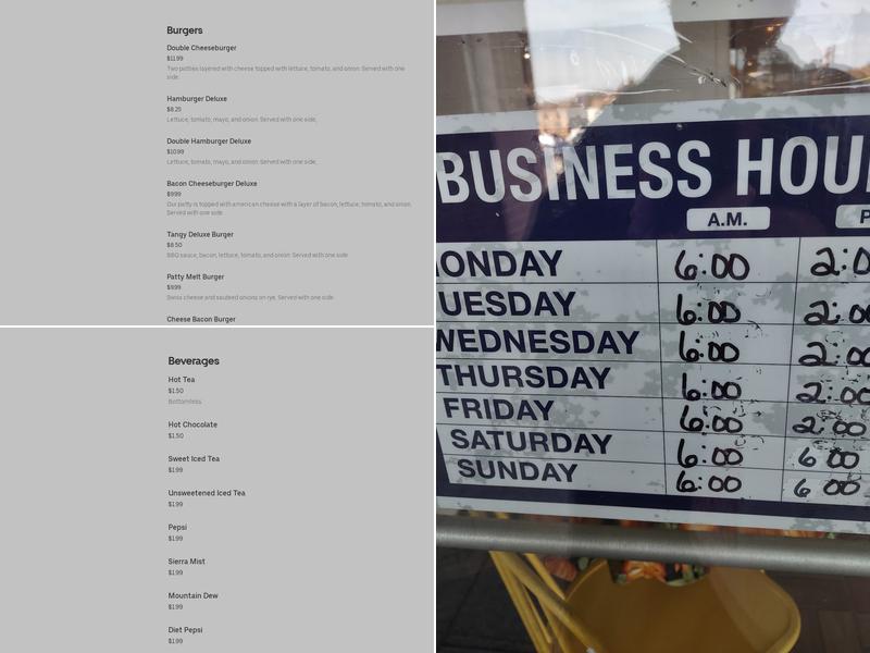 Berwick Family Restaurant Menu