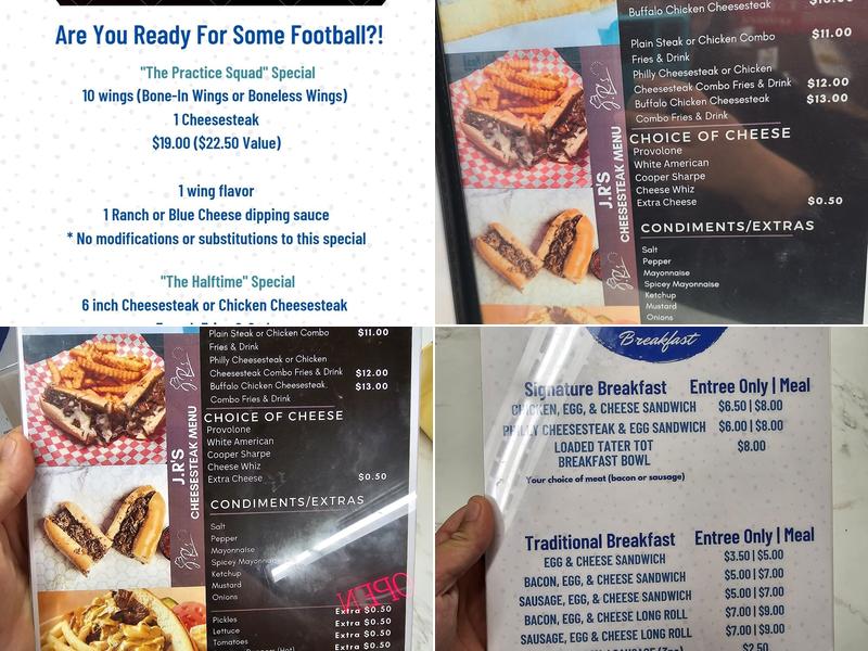 Cool Wings Menu