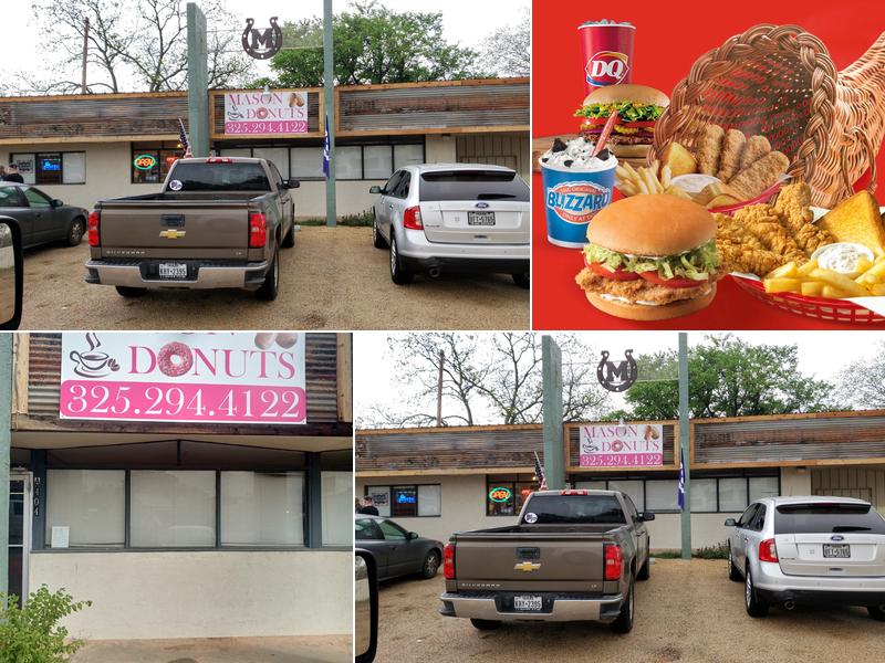 Mason Donuts 404 Fort McKavitt St, Mason