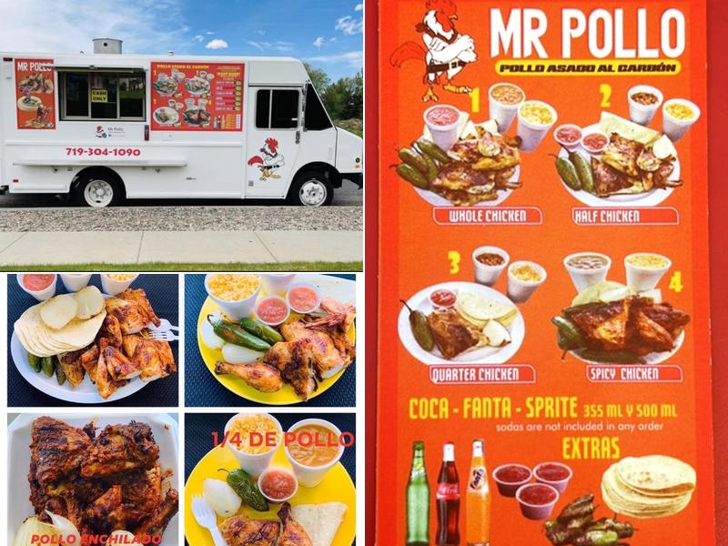 Mr. Pollo food truck Menu