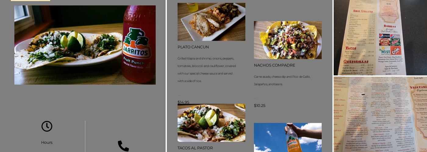 Compadres Menu