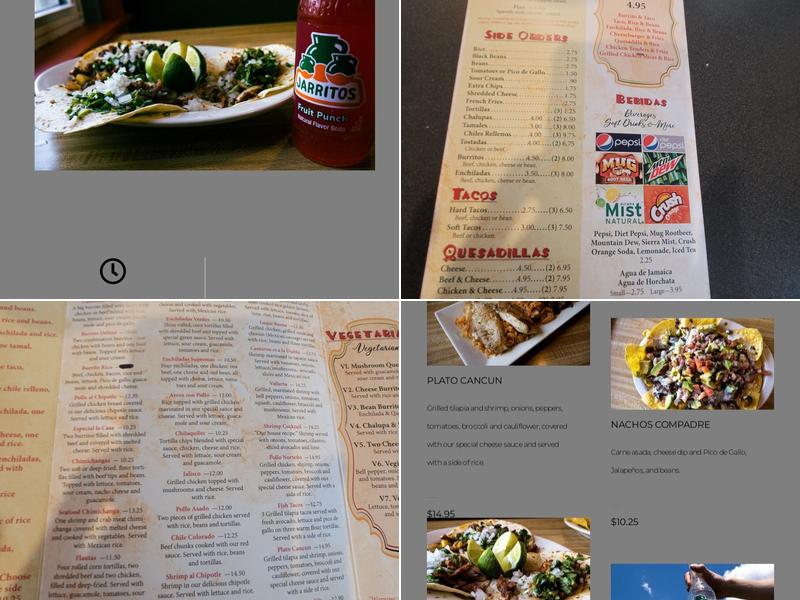 Compadres Menu