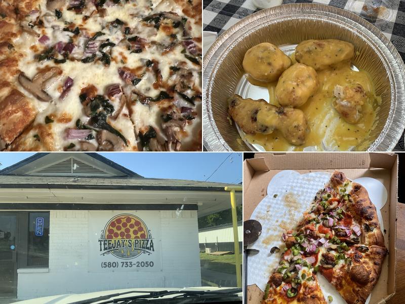 TeeJay's Pizza 611 E Main St, Bokchito