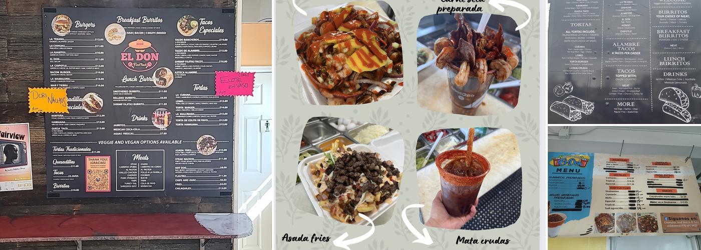 FoodTruckElDon Menu