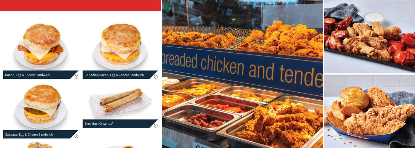 Krispy Krunchy Chicken Menu