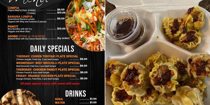 Beeville Pancit Menu