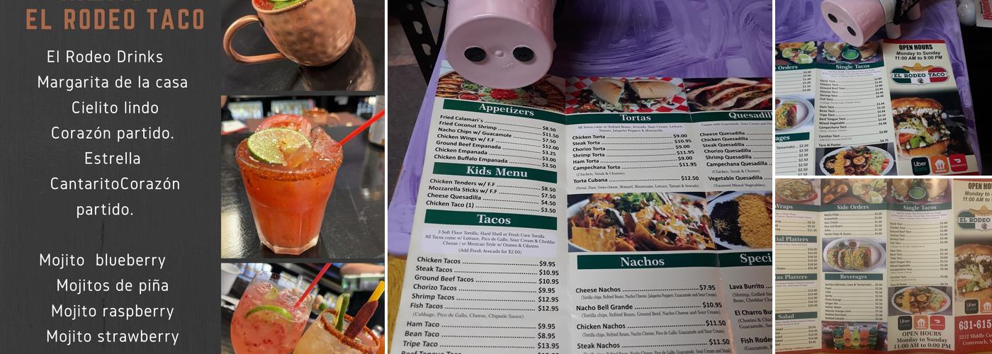 El Rodeo Taco Menu