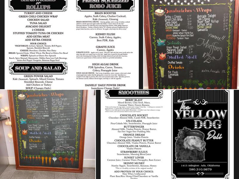 Yellow Dog Deli Menu
