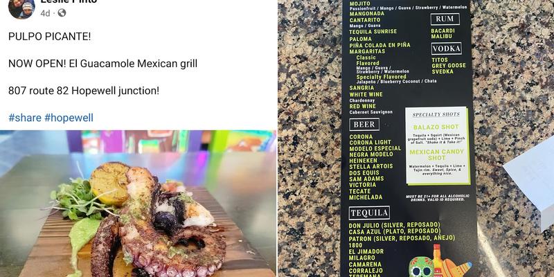 El Jalapeno Bar & Grill Menu