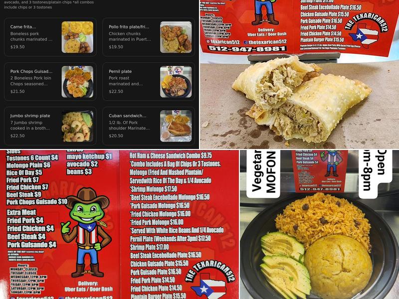 The TexaRican512 Menu