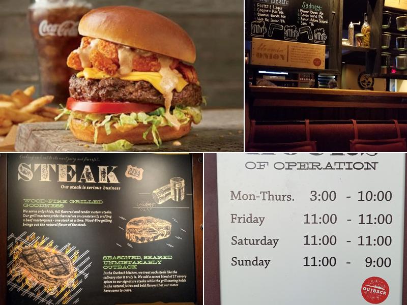 Outback Steakhouse Menu