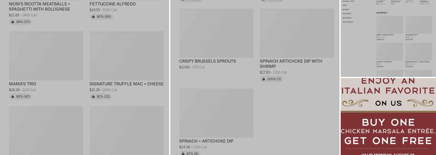 The Meatball Corner Menu