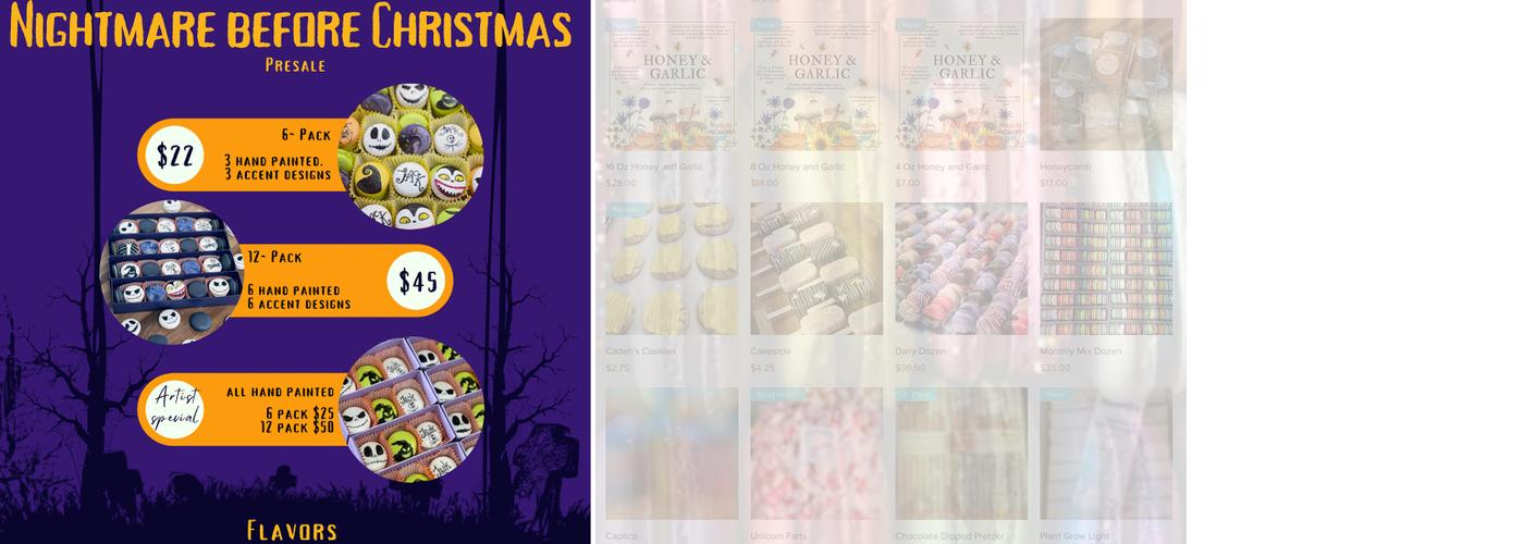 Many Macarons Bakery Menu