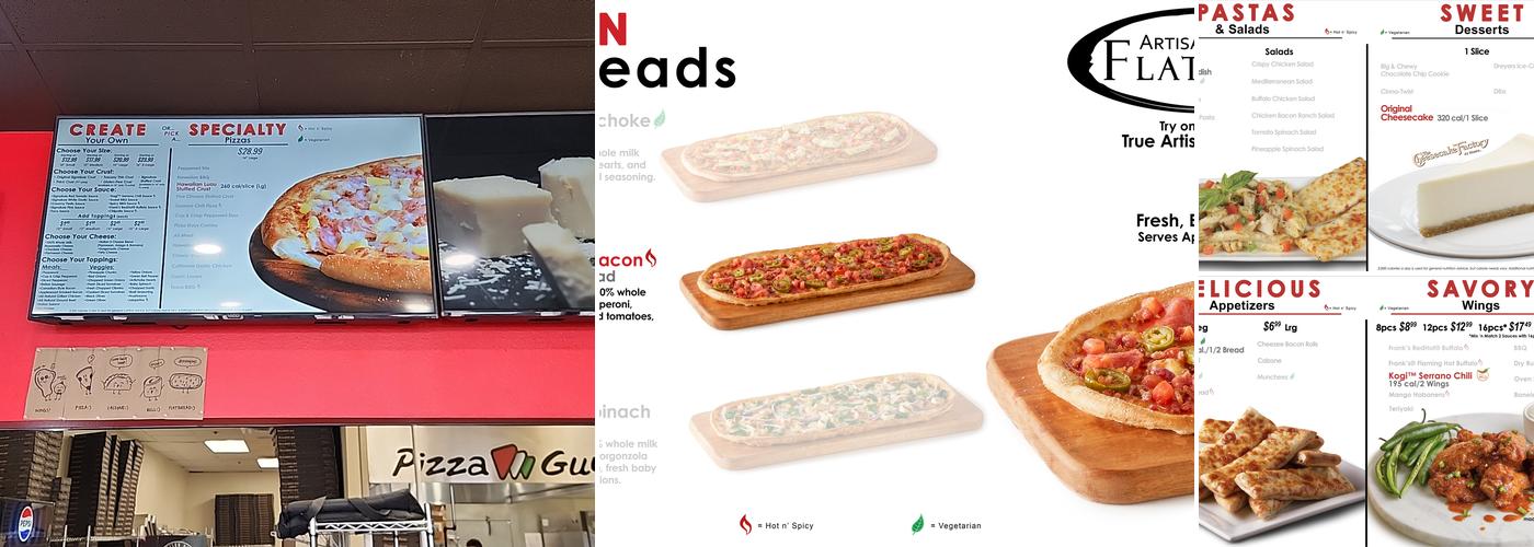 Pizza Guys Menu