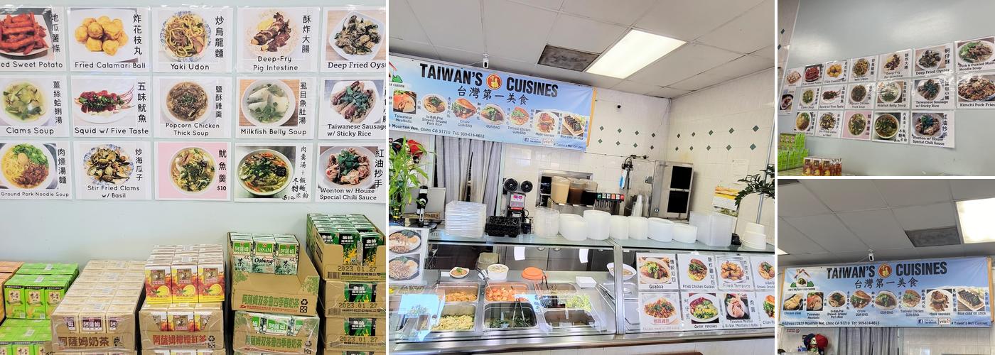 Taiwan's No.1 Cuisines Menu