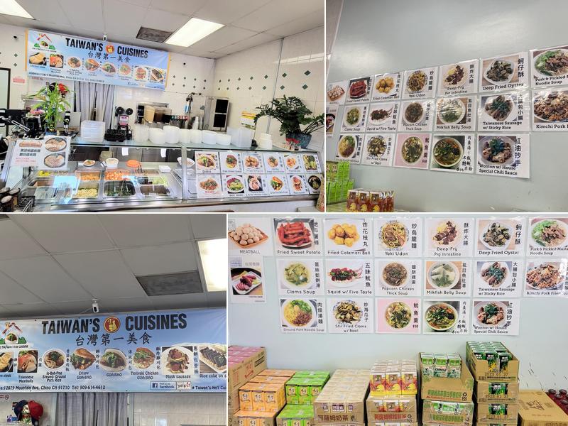 Taiwan's No.1 Cuisines Menu