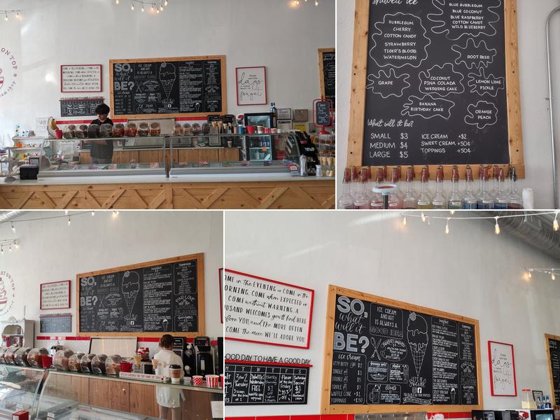 The Cherry on Top Menu