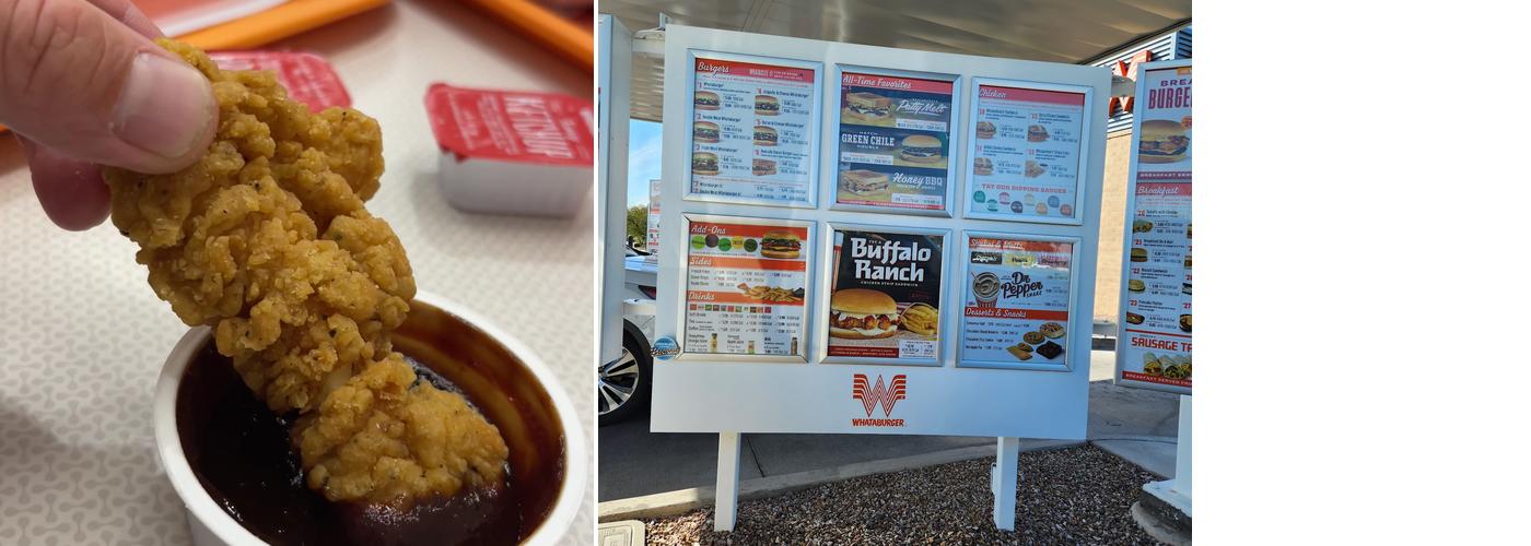 Whataburger Menu