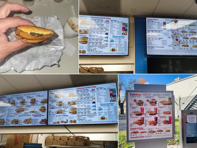 Sonic Drive-In Menu