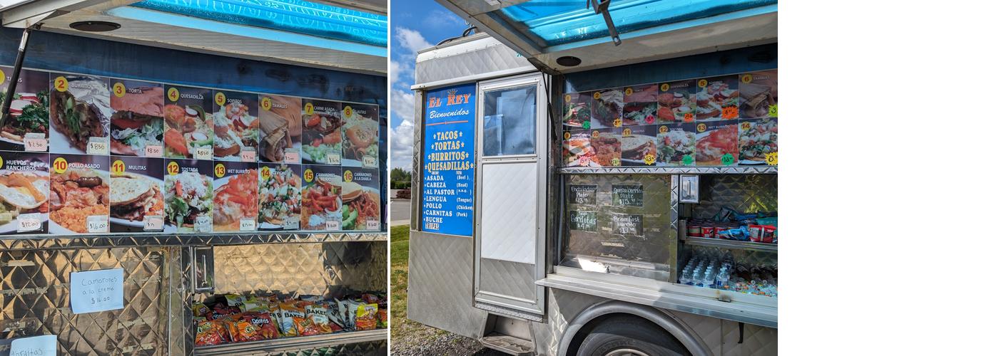 Tacos El Rey #2 LLC Menu