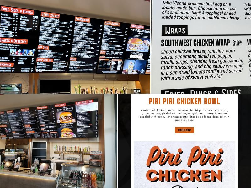 The Stand - American Classics Redefined Menu