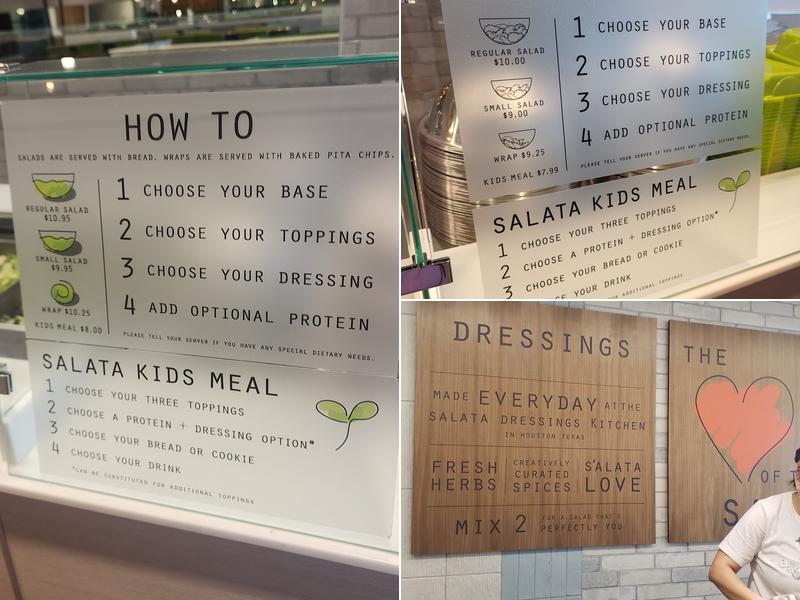 Salata Menu