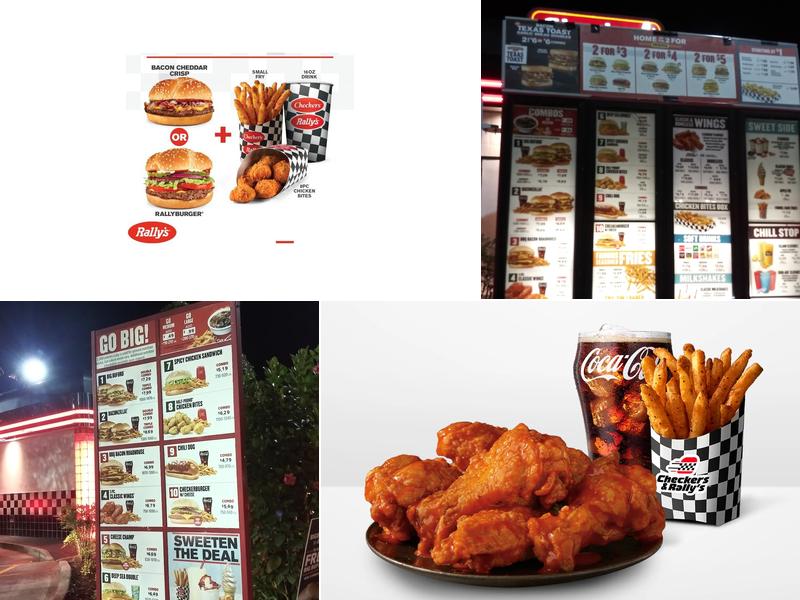 Checkers Menu