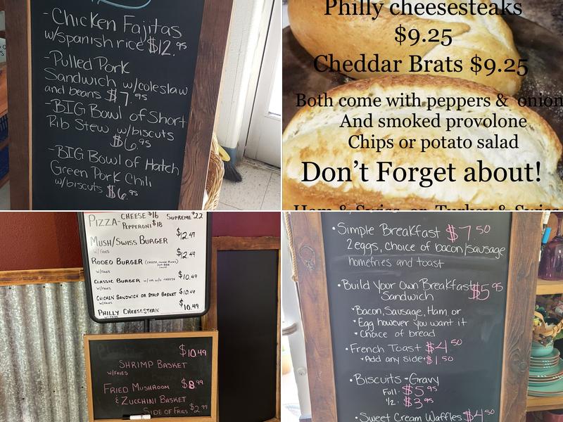 Rye country store! & The Corner Store Bar & Grill Menu