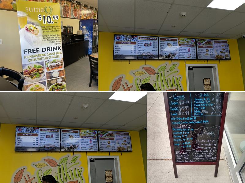 Healthy Choice Gyro Menu