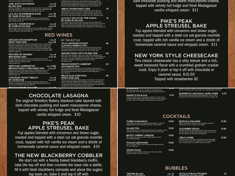 The Landing Menu