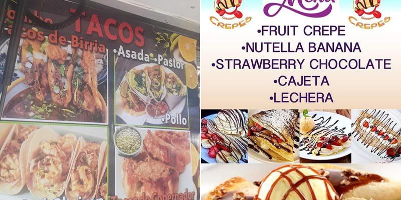 Food truck -Tacos Y BIrria Aaron Menu