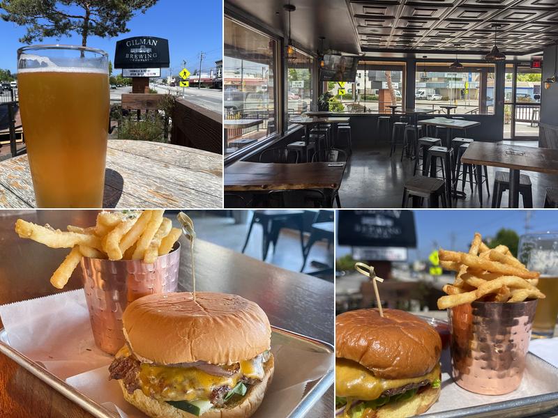 Gilman Brewing Santa Cruz Taproom Brewpub Gastropub Restaurant 817 Soquel Ave, Santa Cruz