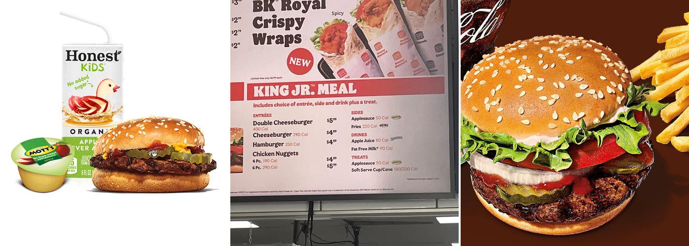 Burger King Menu
