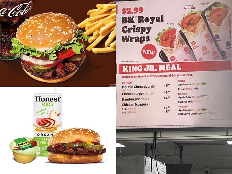 Burger King Menu